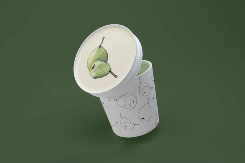 Artistic Simple Pear Illustrations - Image 3